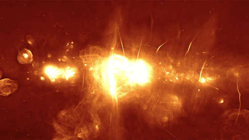 (photo) What is the clearest picture of the center of the Milky Way.