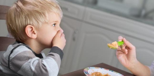 Why does the child refuse to eat?