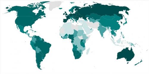 Тест говорит вам, в какой стране вы должны быть основаны на количестве потребляемого вами алкоголя ежегодно